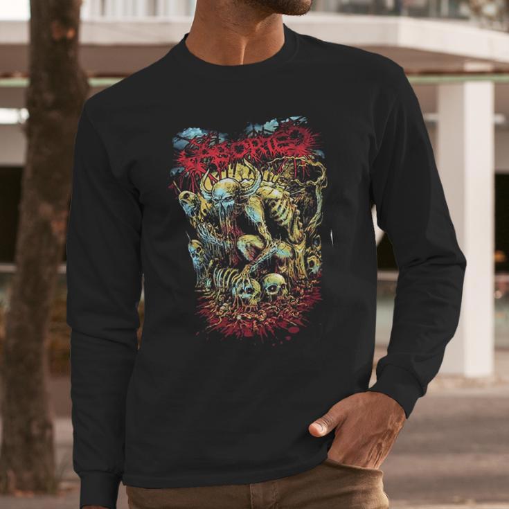 Apparel Aborted Long Sleeve T-Shirt Gifts for Him