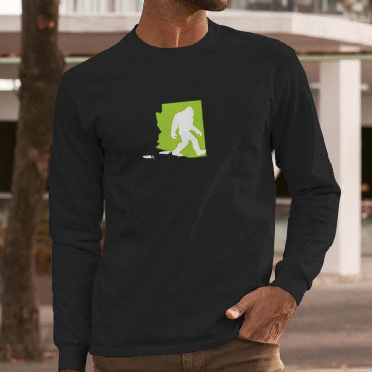 Arizona State Bigfoot Hunter Long Sleeve T-Shirt Gifts for Him