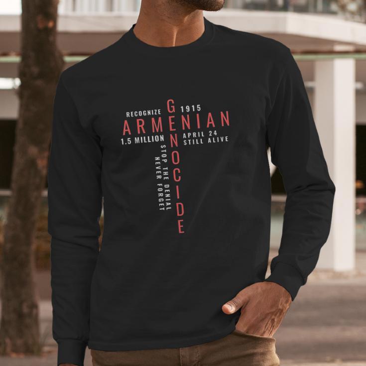 Armenian Genocide Long Sleeve T-Shirt Gifts for Him