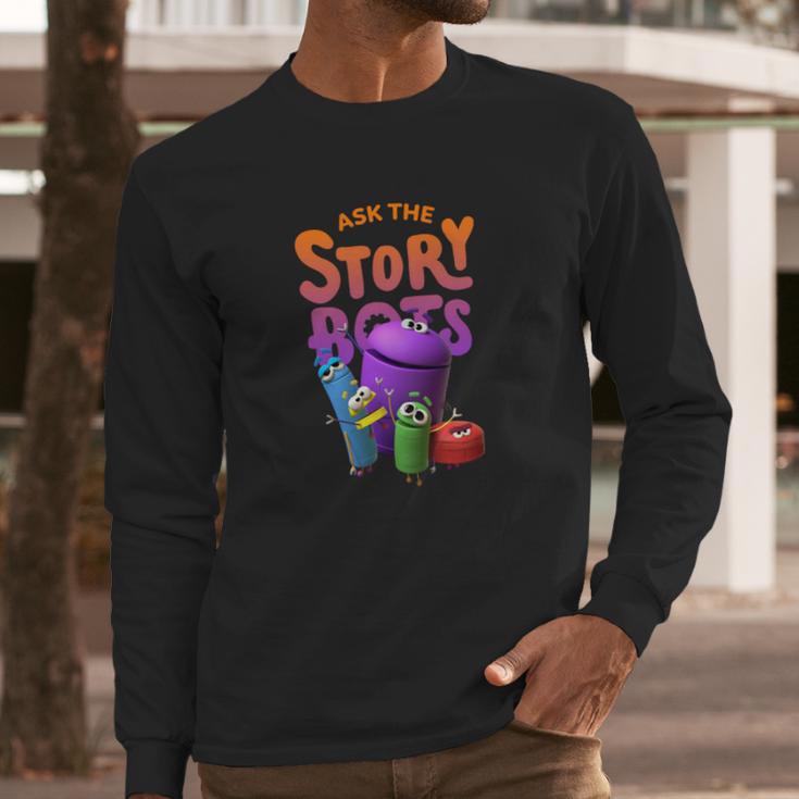 Ask The Storybots 2 Long Sleeve T-Shirt Gifts for Him