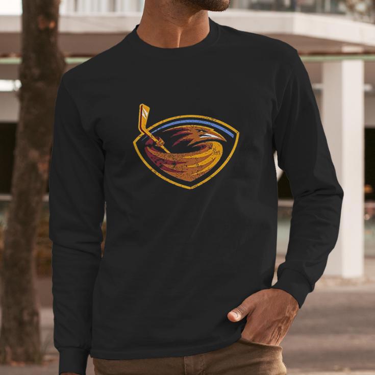 Atlanta Thrashers Logo Long Sleeve T-Shirt Gifts for Him