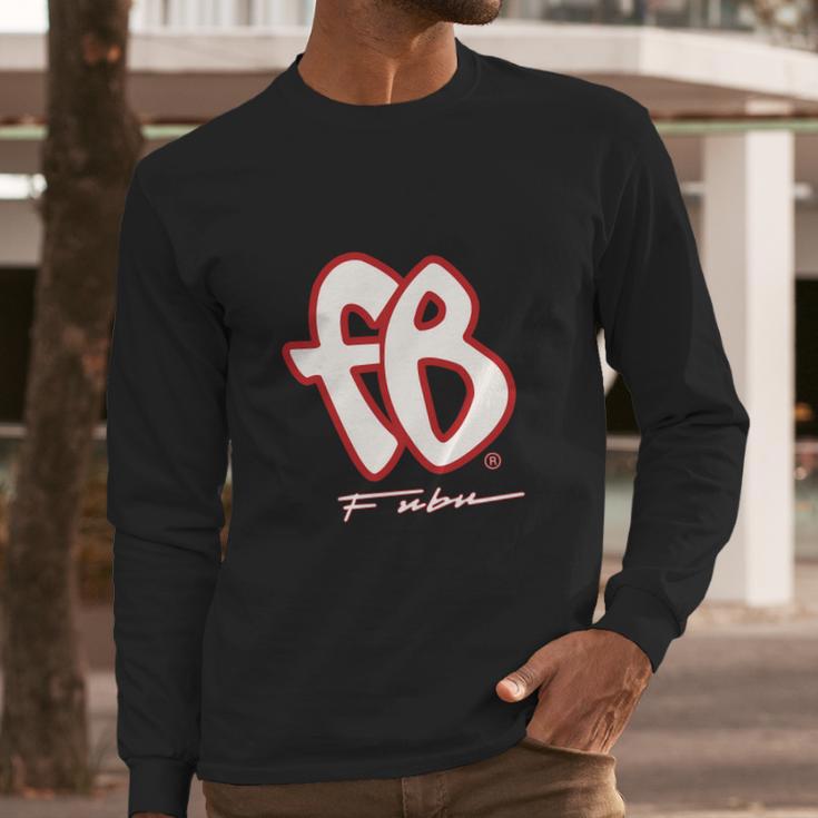 Authentic Vintage Fubu Embroidered Long Sleeve T-Shirt Gifts for Him