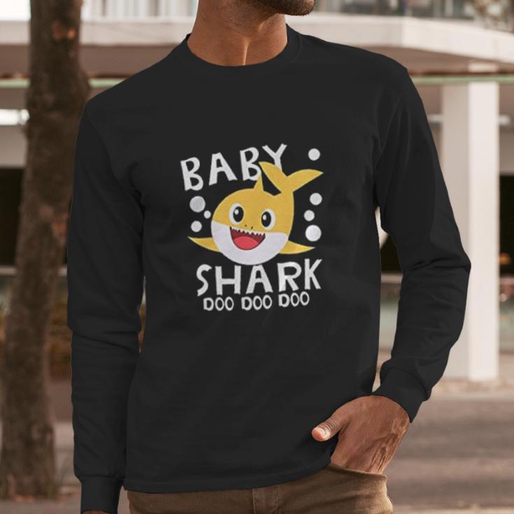 Baby Boy Shark Doo Doo Doo Long Sleeve T-Shirt Gifts for Him