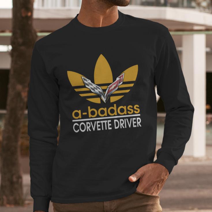 Badass Corvette Long Sleeve T-Shirt Gifts for Him