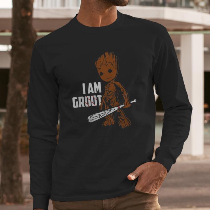 Baseball I Am Groot Long Sleeve T-Shirt Gifts for Him