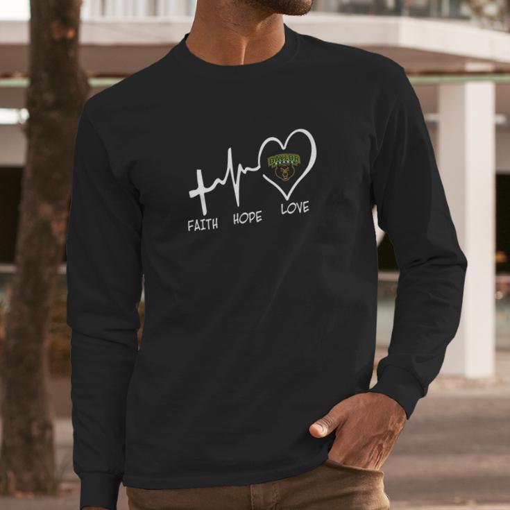 Baylor Bears Faith Hope Love Apparel Long Sleeve T-Shirt Gifts for Him