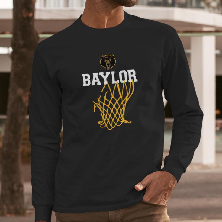 Baylor Bears Net Hanging Apparel Long Sleeve T-Shirt Gifts for Him