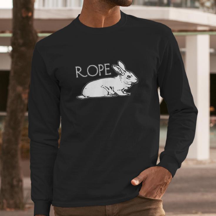 Bdsm Rope Bunny Tied Up Kinkster Dom Sub Rigger Fetish Long Sleeve T-Shirt Gifts for Him