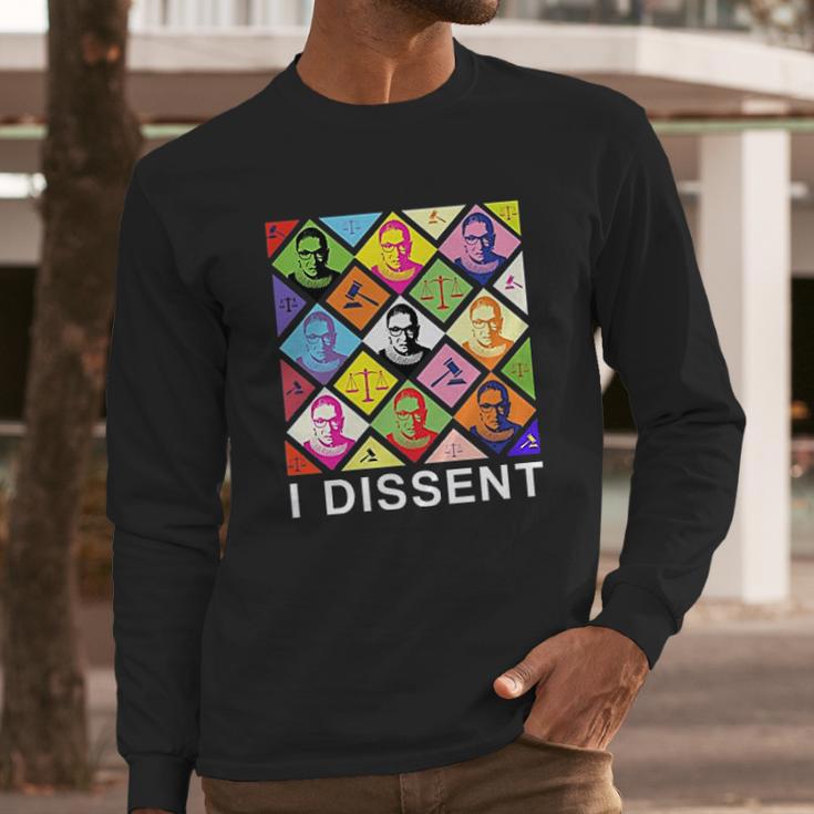 Beach Open Ruth Bader I Dissent Long Sleeve T-Shirt Gifts for Him