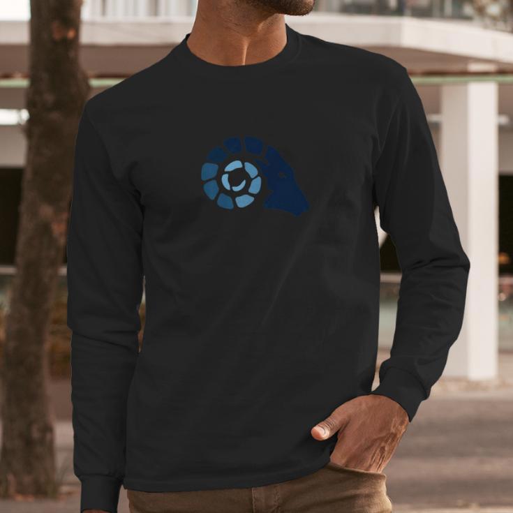 Bellwether Bighorn Sheep Color Logo Long Sleeve T-Shirt Gifts for Him