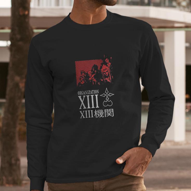 Bioworld Kingdom Hearts Organization 13 Xiii Long Sleeve T-Shirt Gifts for Him