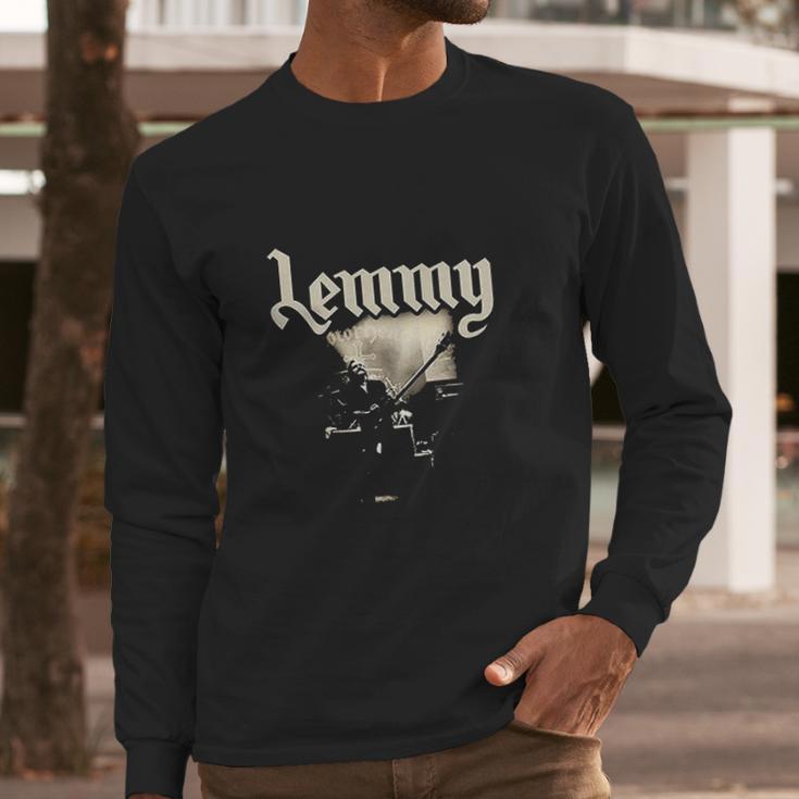 Black Lemmy Lived To Win Long Sleeve T-Shirt Gifts for Him