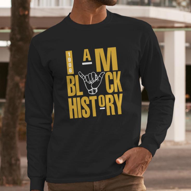 I Am Black History Alpha Phi Alpha Fraternity Long Sleeve T-Shirt Gifts for Him