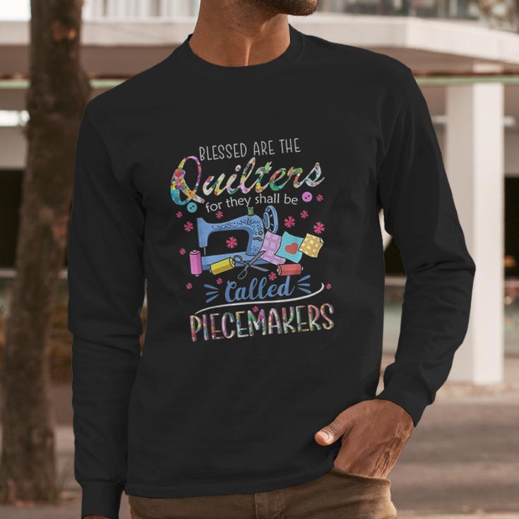 Blessed Are Piecemakers Long Sleeve T-Shirt Gifts for Him