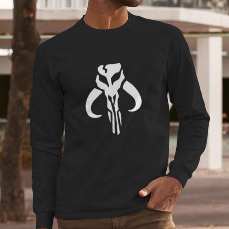 Boba Fett Mandalorian Long Sleeve T-Shirt Gifts for Him