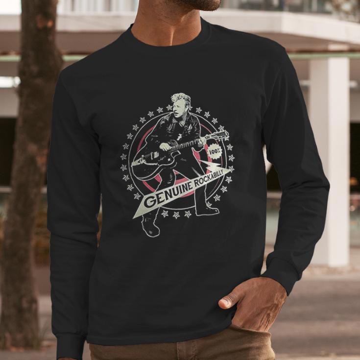 Brian Setzer Vintage Long Sleeve T-Shirt Gifts for Him