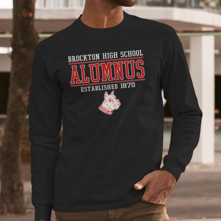 Brockton High School Alumnus Long Sleeve T-Shirt Gifts for Him