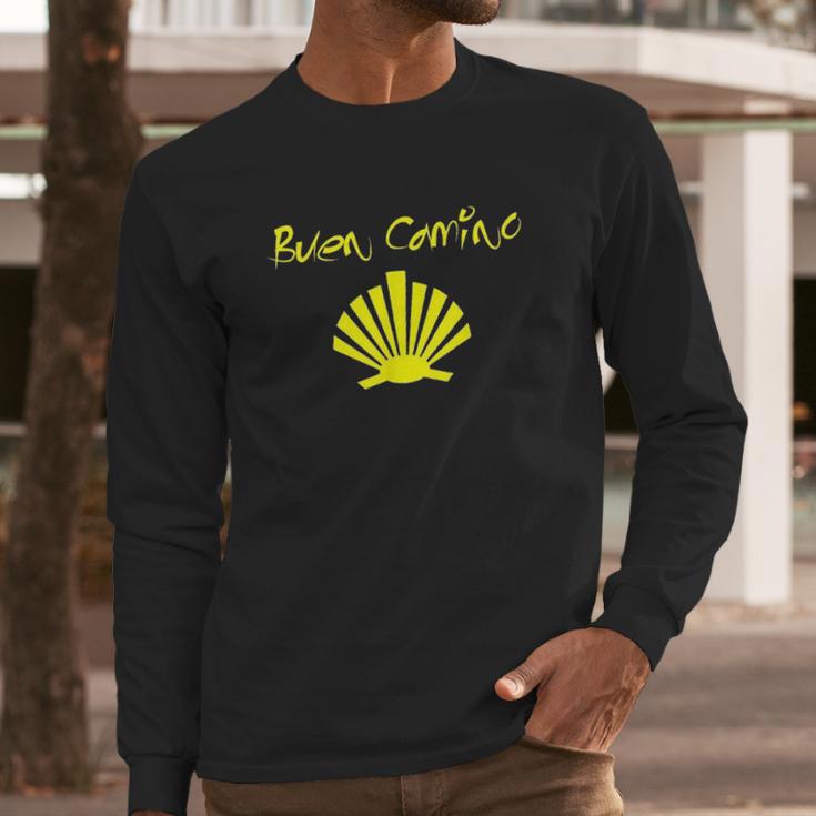 Buen Camino Santiago Long Sleeve T-Shirt Gifts for Him