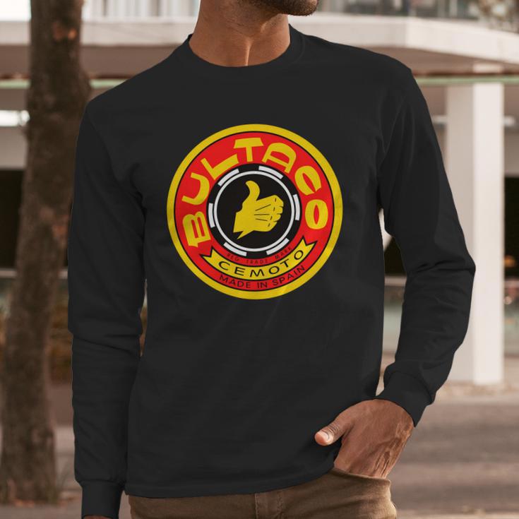 Bultaco Cemoto Motorcycle Long Sleeve T-Shirt Gifts for Him