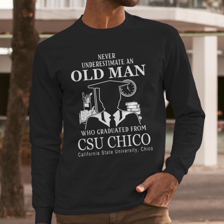 California State University Chico Long Sleeve T-Shirt Gifts for Him