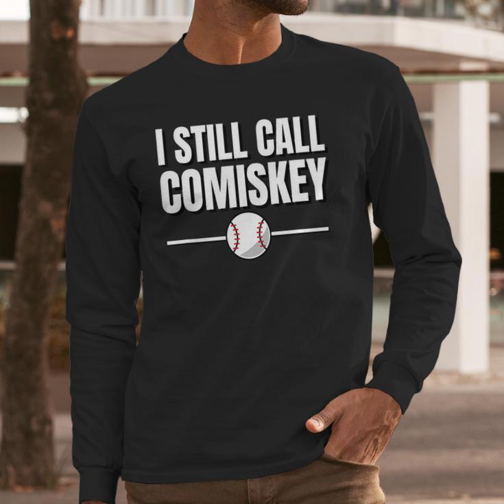 I Still Call It Comiskey Chicago Baseball Vintage T-Shirt Long Sleeve T-Shirt Gifts for Him