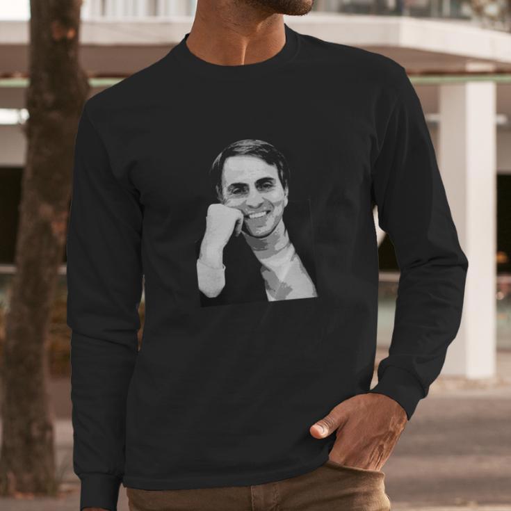 Carl Sagan Long Sleeve T-Shirt Gifts for Him