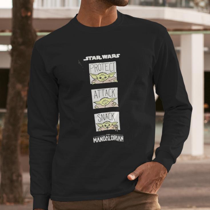 The Child Mandalorian Long Sleeve T-Shirt Gifts for Him