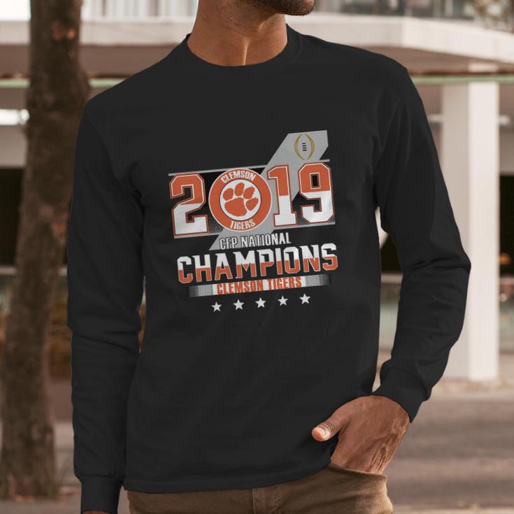 Clemson Tiger 2019 Cfp National Champions Long Sleeve T-Shirt Gifts for Him