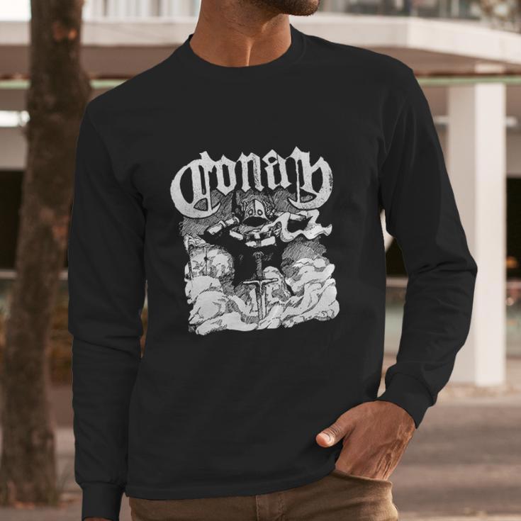 Conan Band Headless Hunter Long Sleeve T-Shirt Gifts for Him