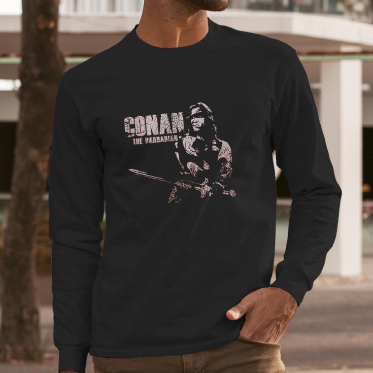 Conan The Barbarian Long Sleeve T-Shirt Gifts for Him