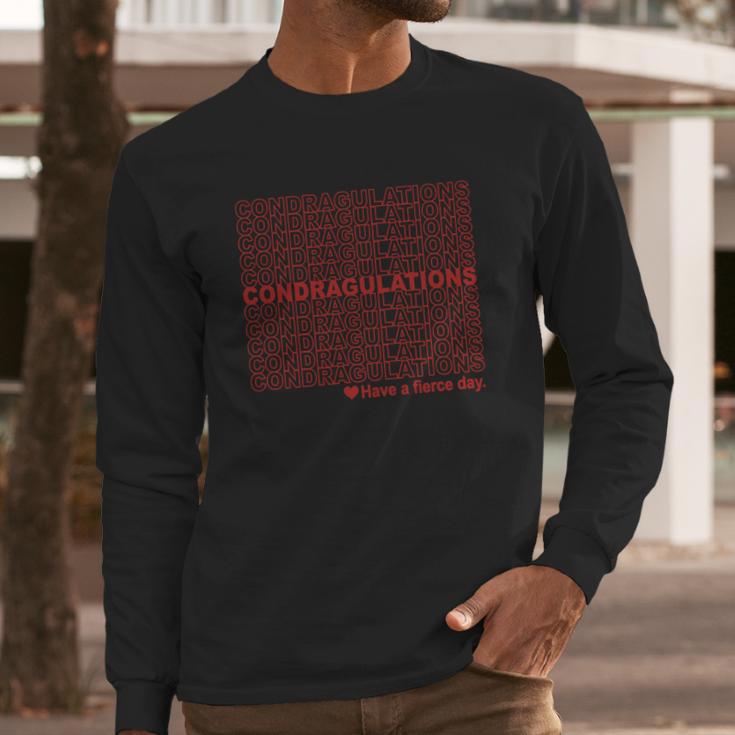 Condragulations T-Shirt Long Sleeve T-Shirt Gifts for Him