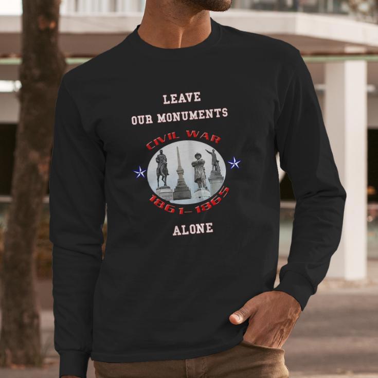 Confederate Monuments Long Sleeve T-Shirt Gifts for Him