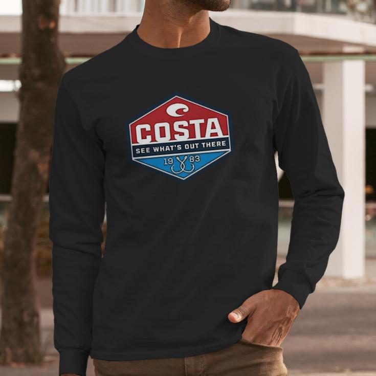 Costa Del Mar Men Tech Performance Long Sleeve T-Shirt Gifts for Him