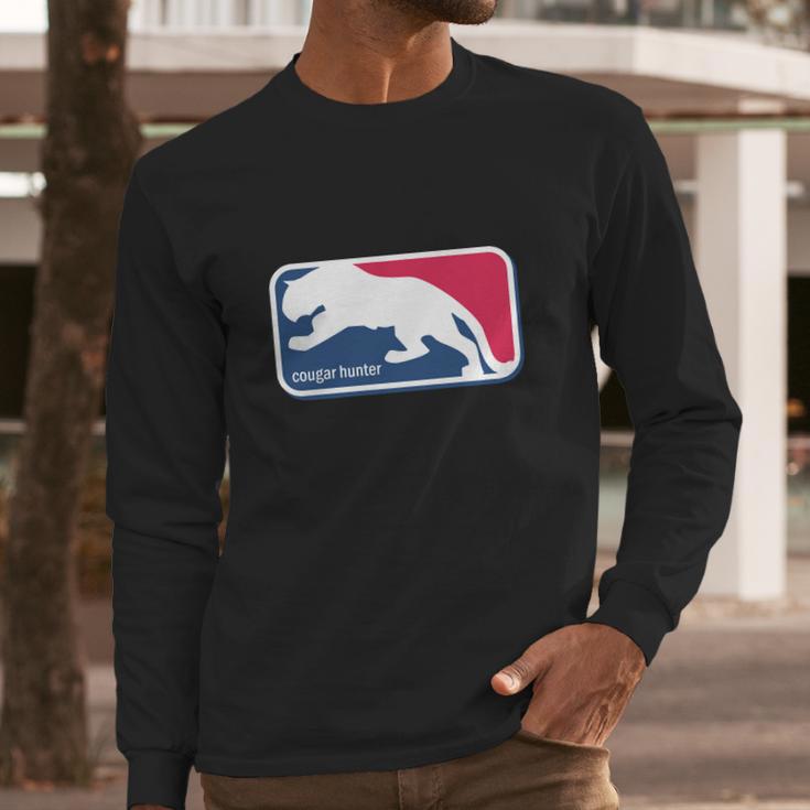 Cougar Hunter Long Sleeve T-Shirt Gifts for Him