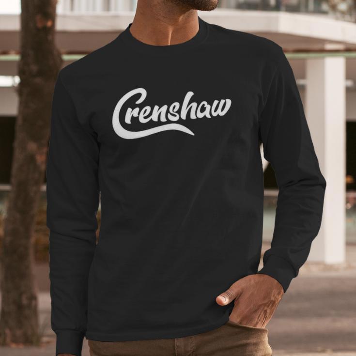 Crenshaw California Gifts Long Sleeve T-Shirt Gifts for Him