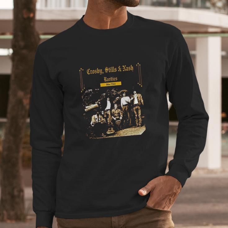 Crosby Stills & Nash Tops Classic Long Sleeve T-Shirt Gifts for Him