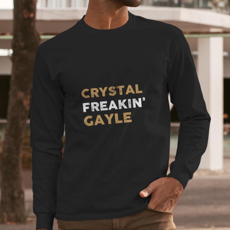 Crystal Gayle Freakin Cool Trending Country Music Long Sleeve T-Shirt Gifts for Him