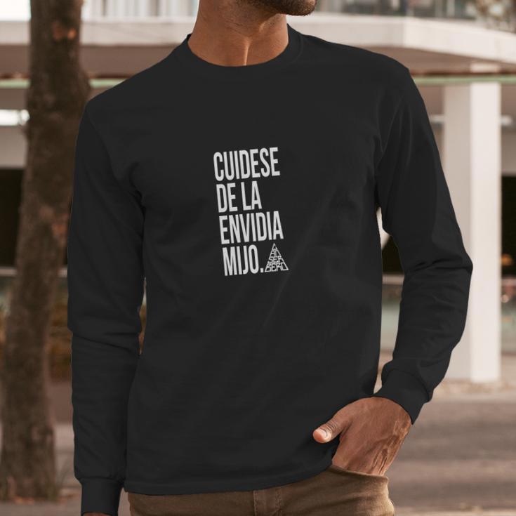 Cuidese De La Envidia Mijo Canserbero Frases Long Sleeve T-Shirt Gifts for Him