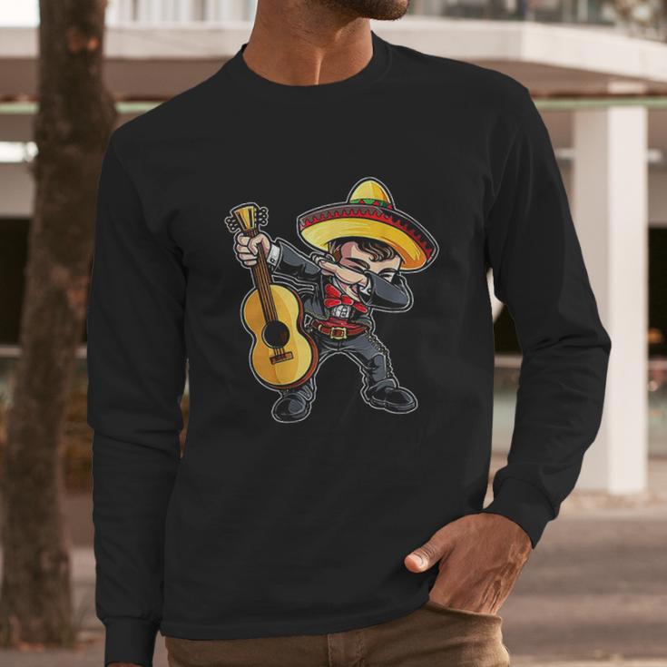 Dabbing Mariachi Long Sleeve T-Shirt Gifts for Him