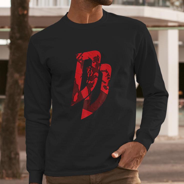 Daredevil Logo Long Sleeve T-Shirt Gifts for Him