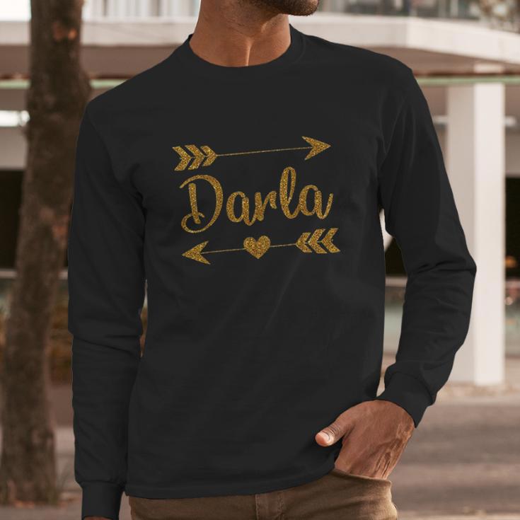 Darla Long Sleeve T-Shirt Gifts for Him