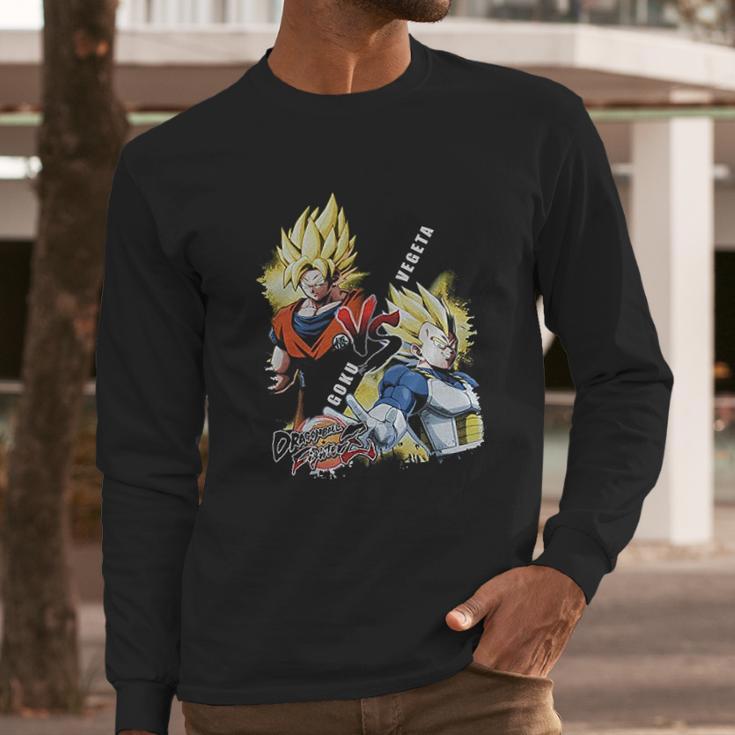 Dbz Fighter Saiyan Long Sleeve T-Shirt Gifts for Him