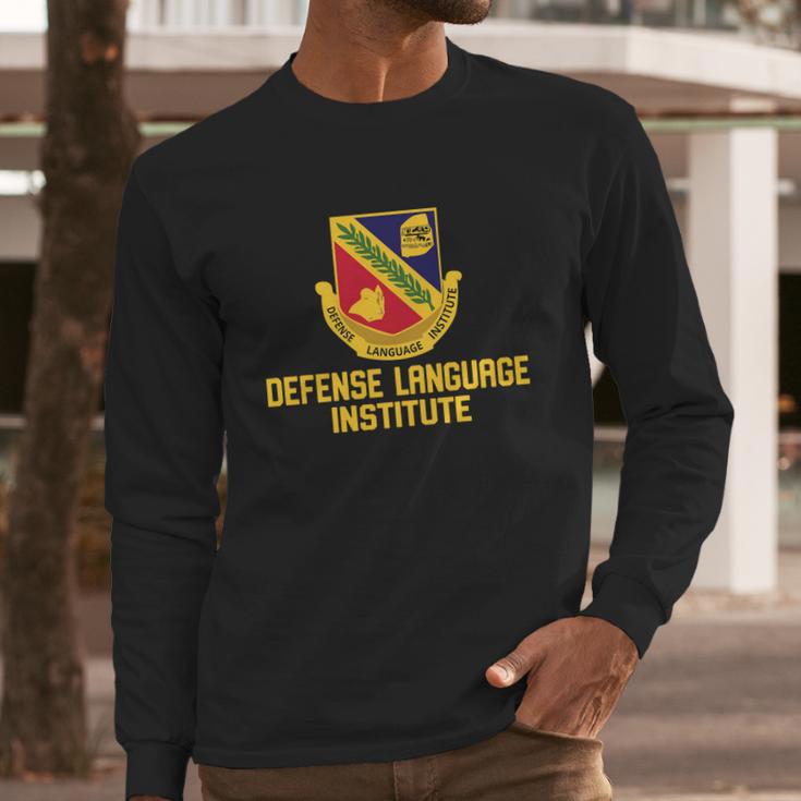 Defense Language Institute Long Sleeve T-Shirt Gifts for Him