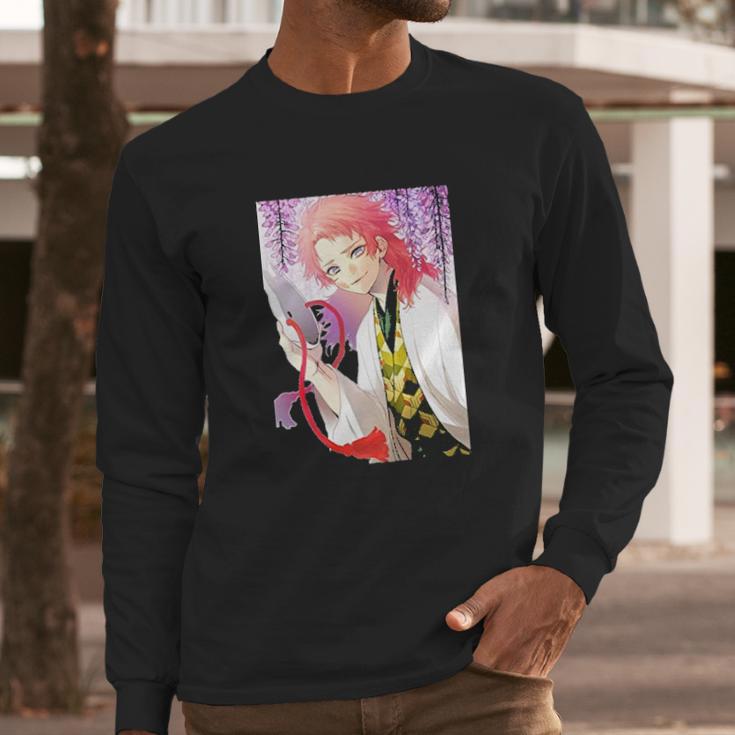 Demon Slayer Kimetsu No Yaiba Look Long Sleeve T-Shirt Gifts for Him