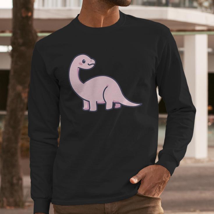 Dinosaur Cute Kawaii Lover Anime Pastel Goth Aesthetic Long Sleeve T-Shirt Gifts for Him