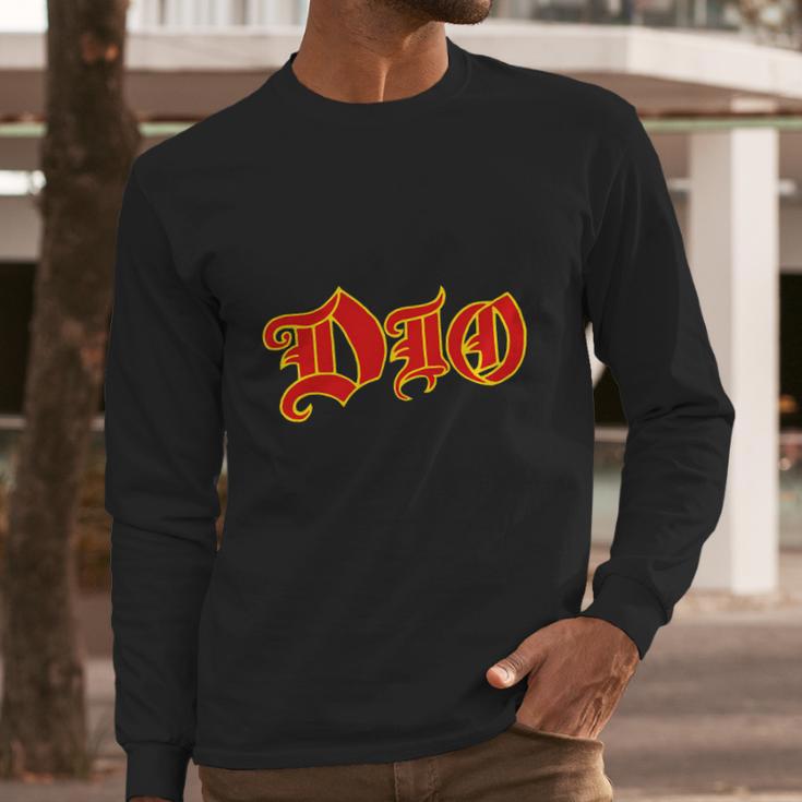 Dio Band Logo Red Long Sleeve T-Shirt Gifts for Him