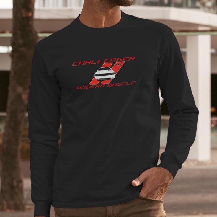 Dodge Challenger Rt Modern Muscle Long Sleeve T-Shirt Gifts for Him