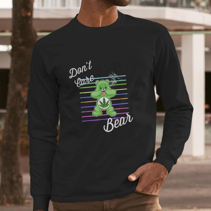 Dont Care Bear Long Sleeve T-Shirt Gifts for Him