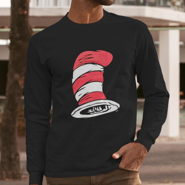 Dr Seuss Cat In The Hat Big Hat Long Sleeve T-Shirt Gifts for Him