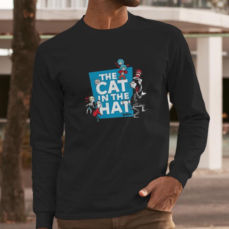 Dr Seuss The Cat In The Hat Characters Long Sleeve T-Shirt Gifts for Him